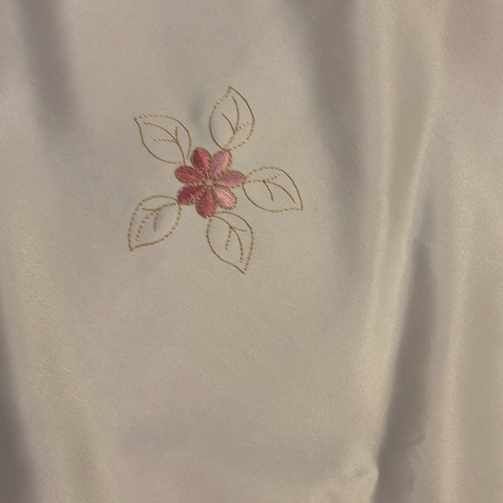 Pink Floral Table Topper - Picture 3 of 4